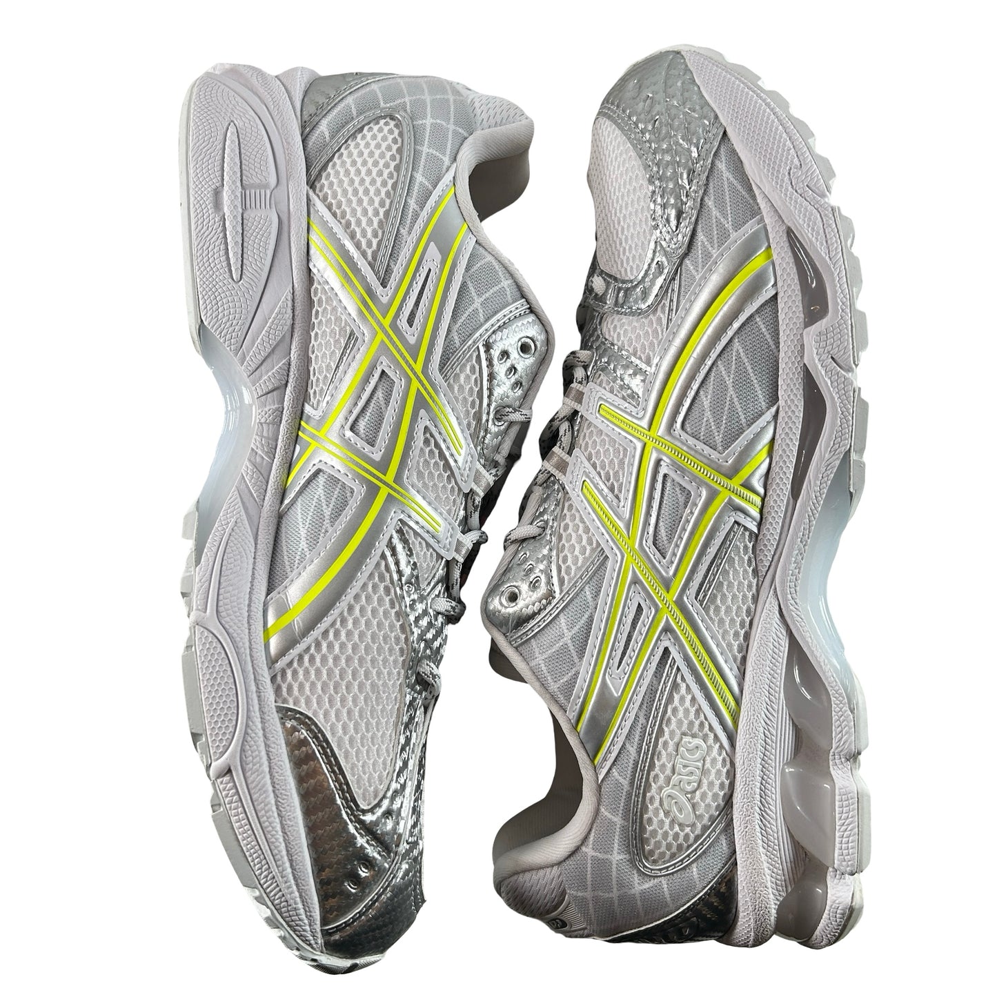 1203A844 100 ASICS Gel-Nimbus 10.1 Kith White Pure Silver [USED] - 12 M (Used)