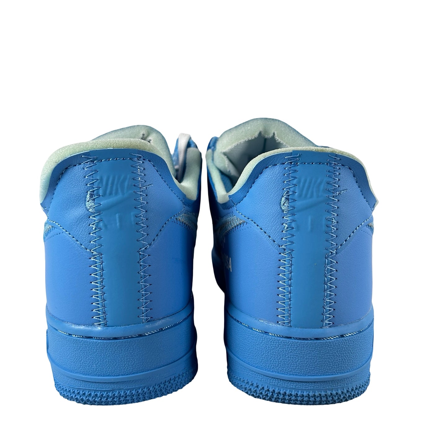 CI1173 400 Off White Nike Air Force 1 Low '07 MCA University Blue [USED] - 8 M (VVNDS)