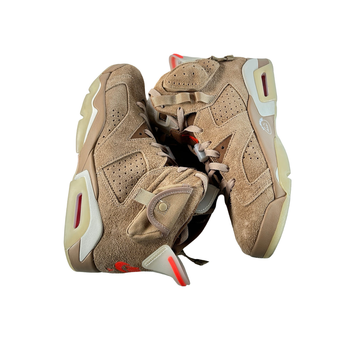 DH0690 200 Jordan 6 Retro Travis Scott British Khaki [USED] - 8.5 M (Used9)
