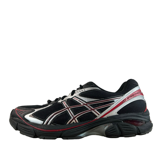 1203A688 001 ASICS GT-2160 Black Pure Silver Red [USED] - 9.5 M (Used)