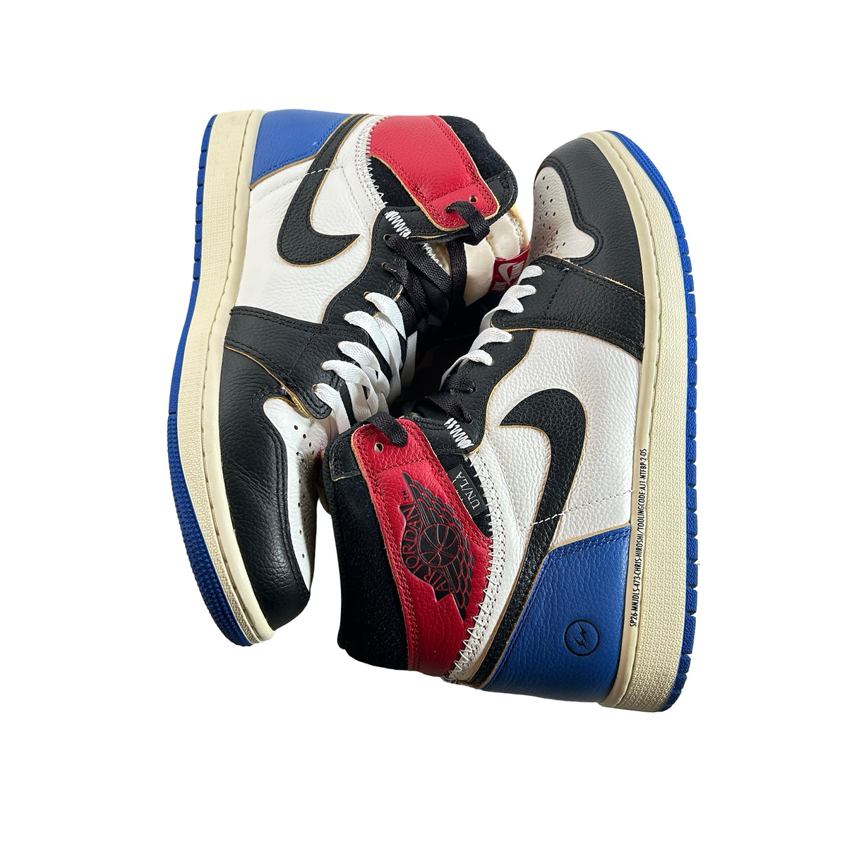 IO7847 002 Jordan 1 Retro High OG SP Fragment x Union LA Varsity Red Sport Royal [USED] - 9.5 M (Used6)