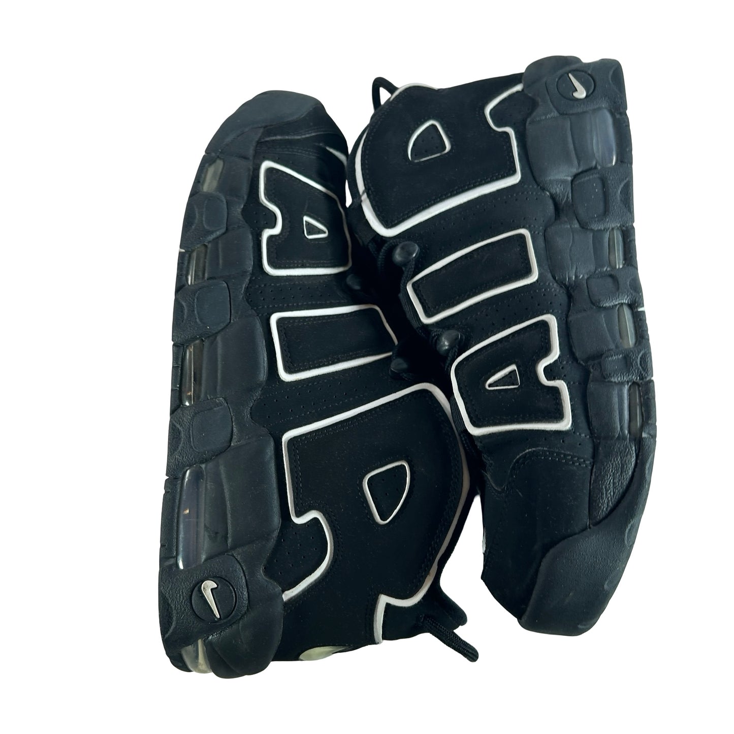 414962 002 Nike Air More Uptempo Black White [USED] - 12 M (Used2)