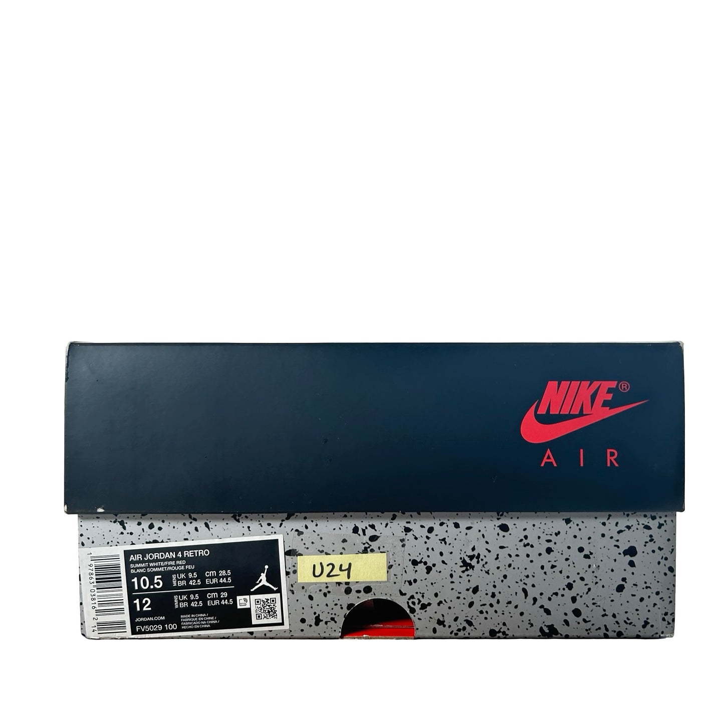 FV5029 100 Jordan 4 Retro White Cement (2025) [USED] - 10.5 M (Used24)
