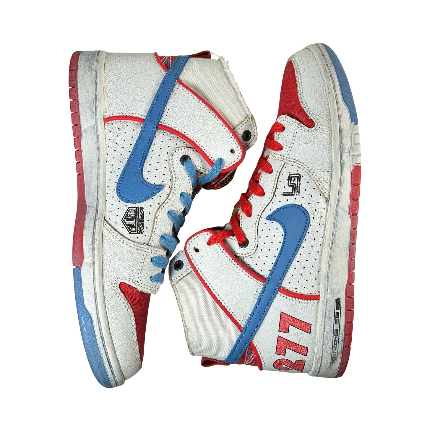 DH7683 100 Nike SB Dunk High Pro Ishod Wair x Magnus Walker [USED] - 9 M (Used) (Replace Box)