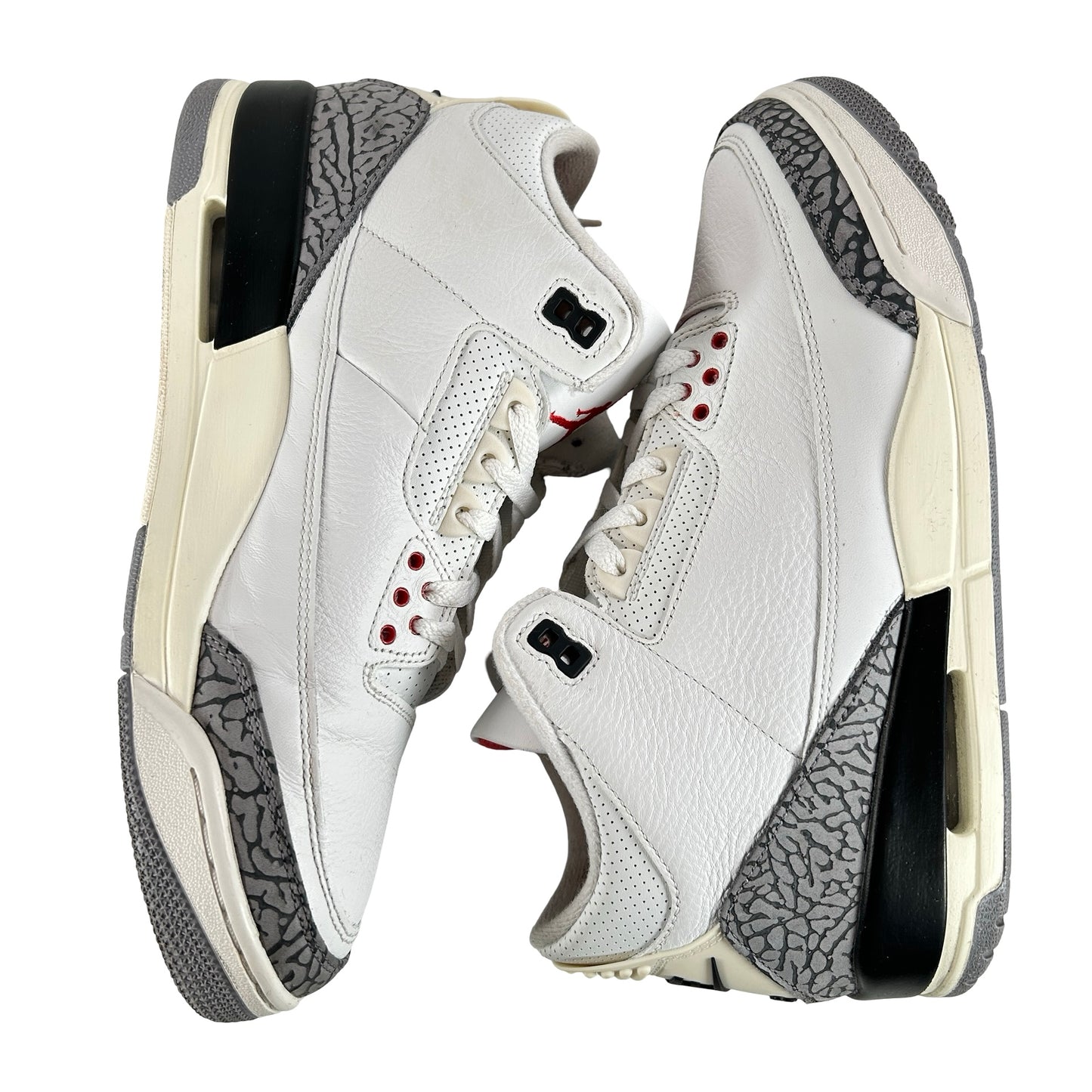 DN3707 100 Jordan 3 Retro White Cement Reimagined [USED] - 10.5 M (Used21)
