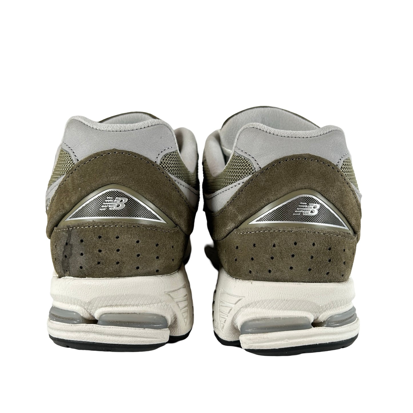 M2002RFO New Balance 2002R Green Grey [USED] - 9 M (Used) (No Box)