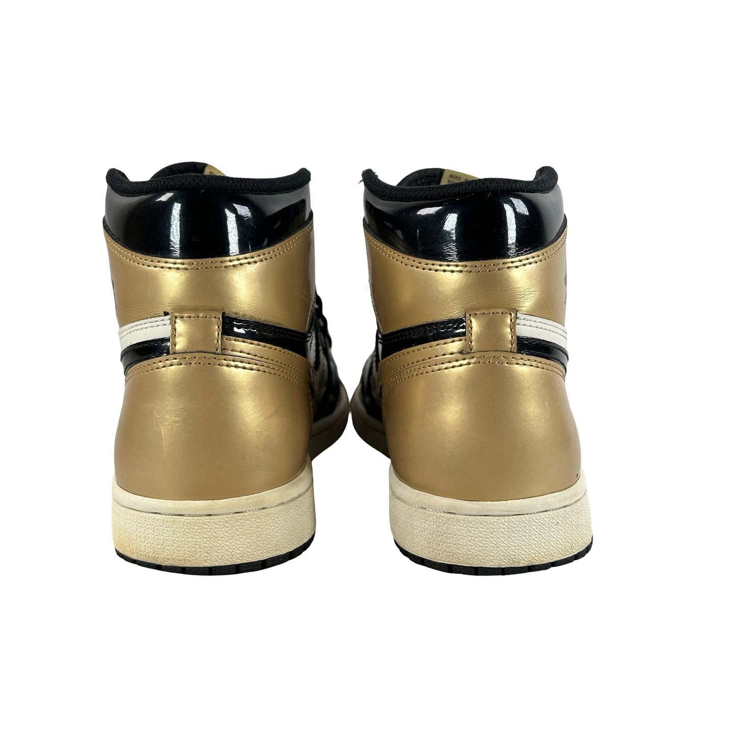 861428 007 Jordan 1 Retro High NRG Patent Gold Toe [USED] - 7 M (Used) (No Box)