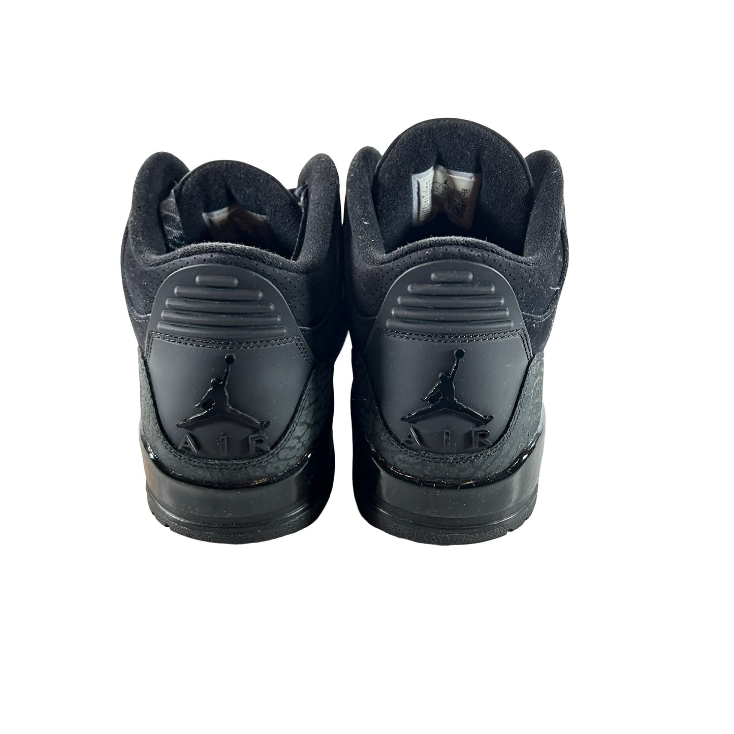 CT8532 001 Jordan 3 Retro Black Cat (2025) [USED] - 9.5 M (Used) (No Box)