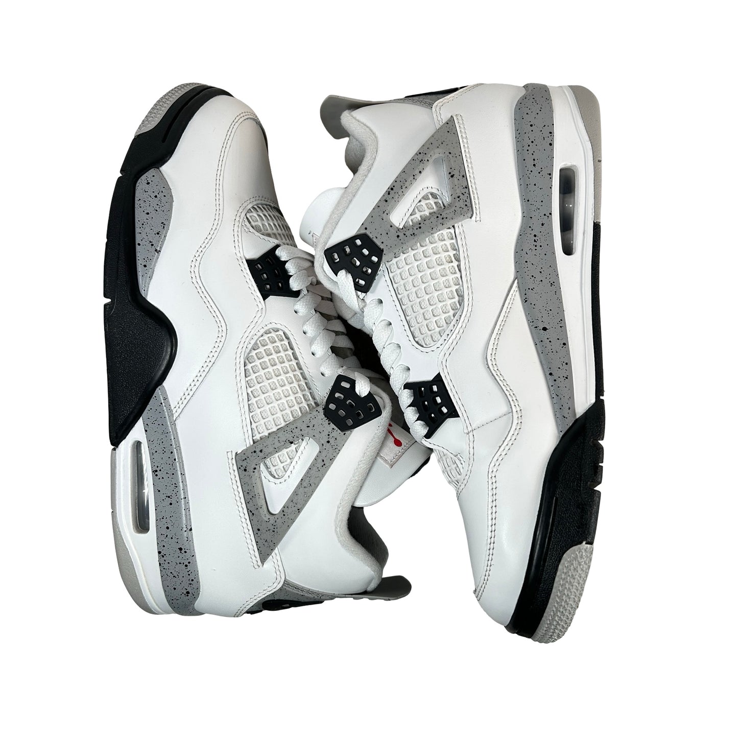 FV5029 100 Jordan 4 Retro White Cement (2025) [USED] - 9 M (Used13)