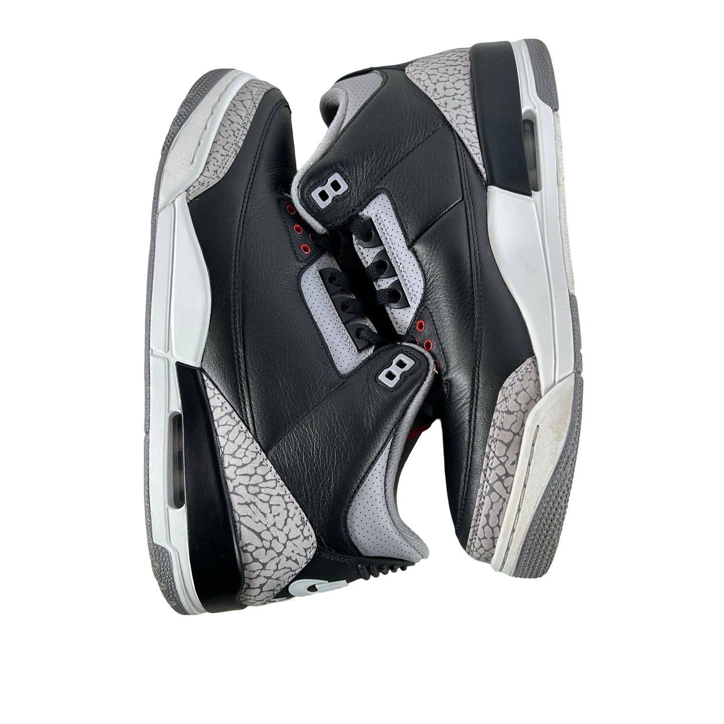 DN3707 010 Jordan 3 Retro OG Black Cement (2024) [USED] - 10.5 M (Used36)