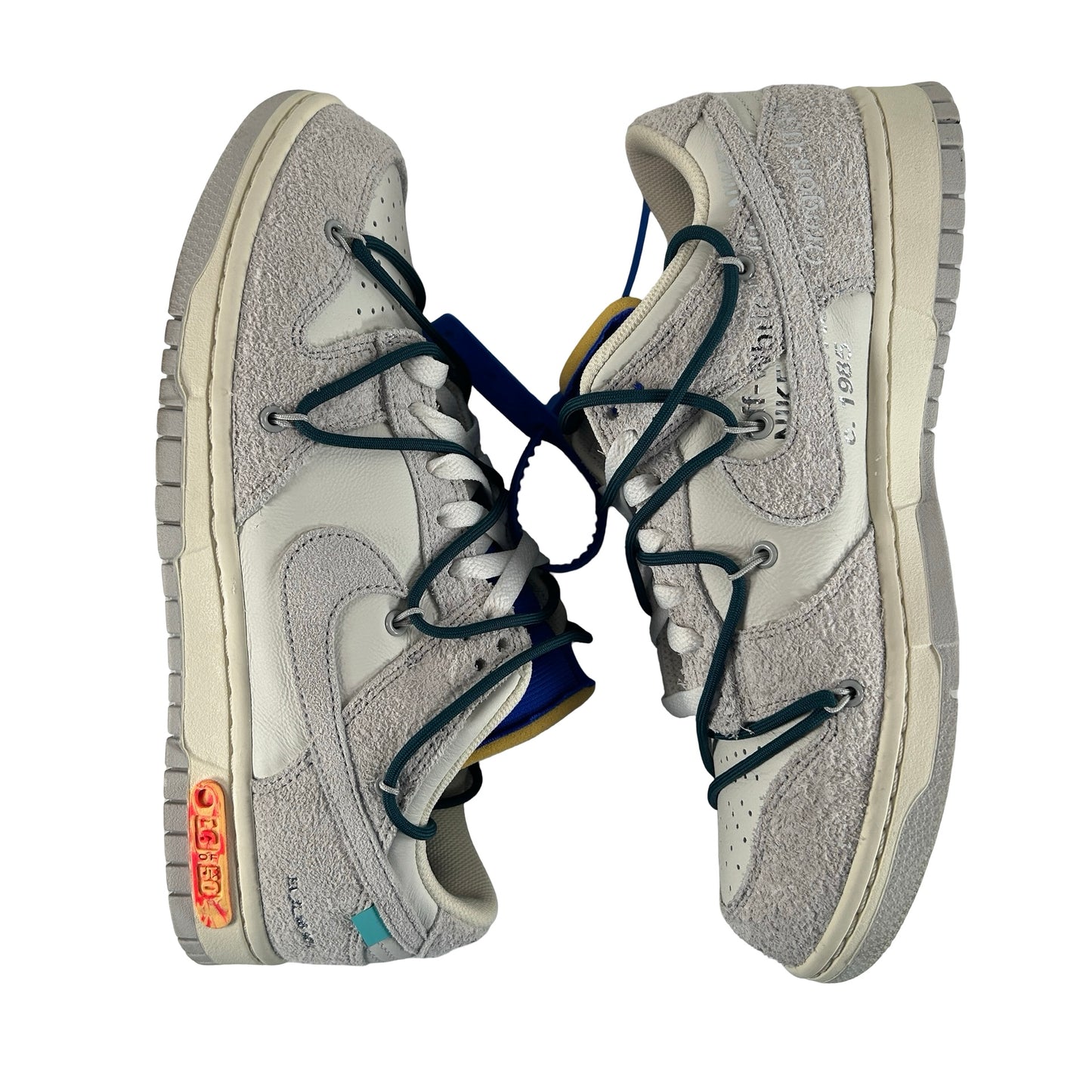 DJ0950 111 Nike Dunk Low Off-White Lot 16 [USED] - 9.5 M (Used)