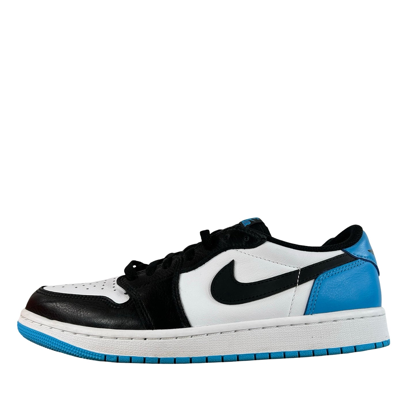 CZ0790 104 Jordan 1 Retro Low OG Black Dark Powder Blue [USED] - 10 M (Used2)
