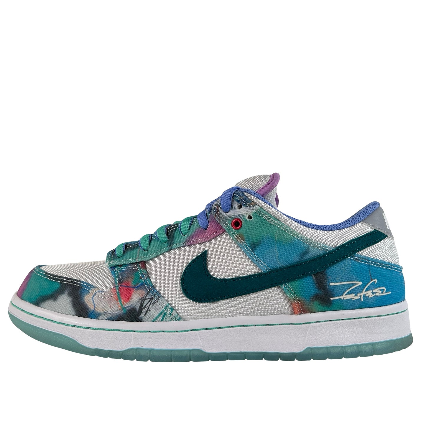 HF6061 400 Nike SB Dunk Low Futura Laboratories Bleached Aqua [USED] - 11 M (Used)