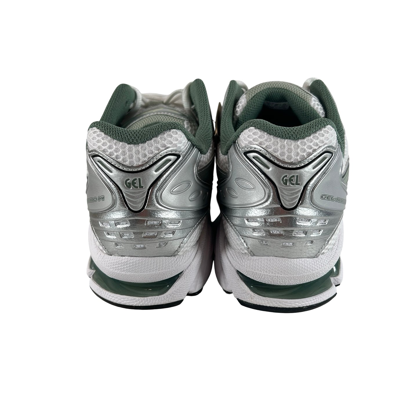1201A019 107 ASICS Gel-Kayano 14 White Pure Silver Slate Grey Sage [USED] - 11 M (VNDS)