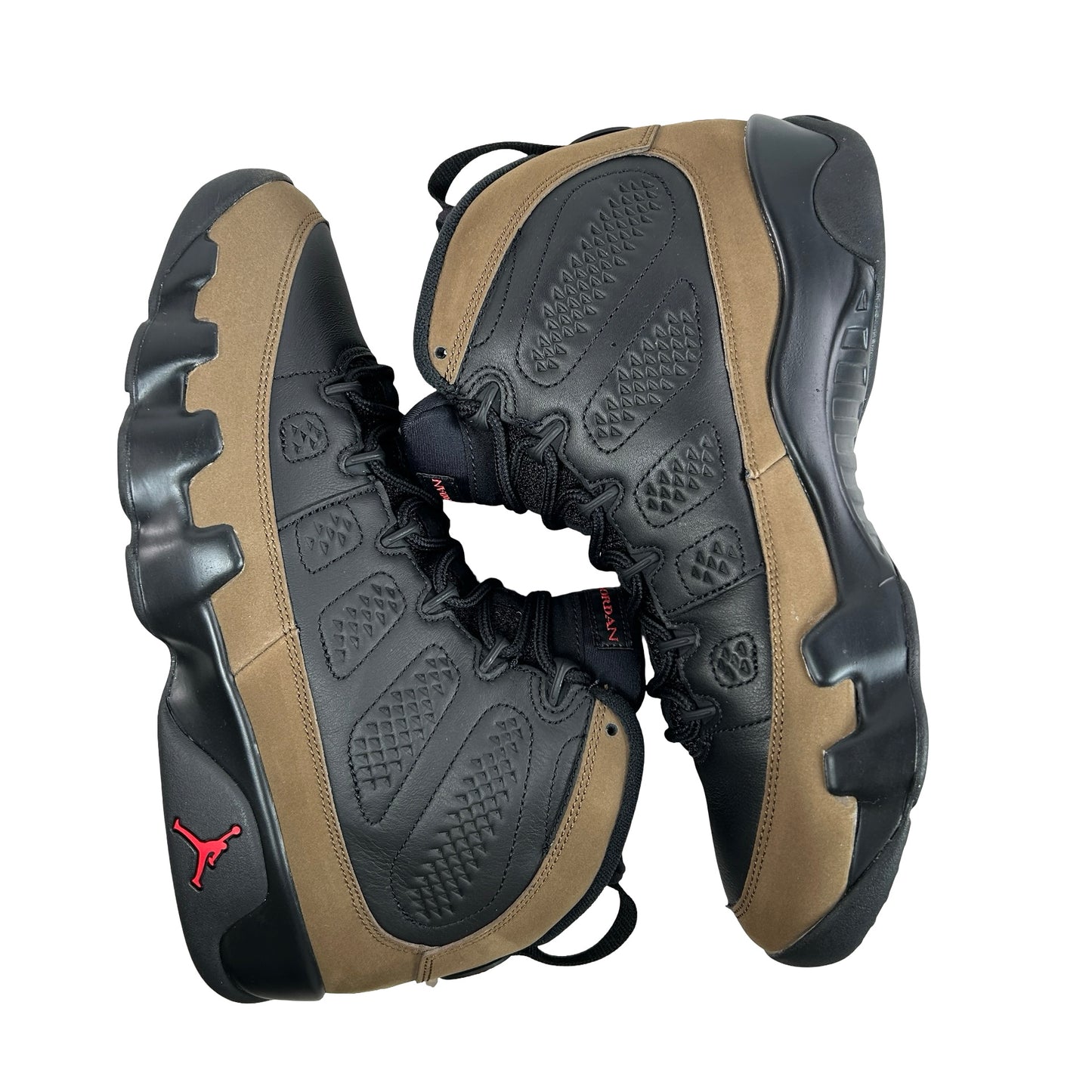 HV4794 030 Air Jordan 9 Retro Olive (2024) [USED] - 9.5 M (Used11)