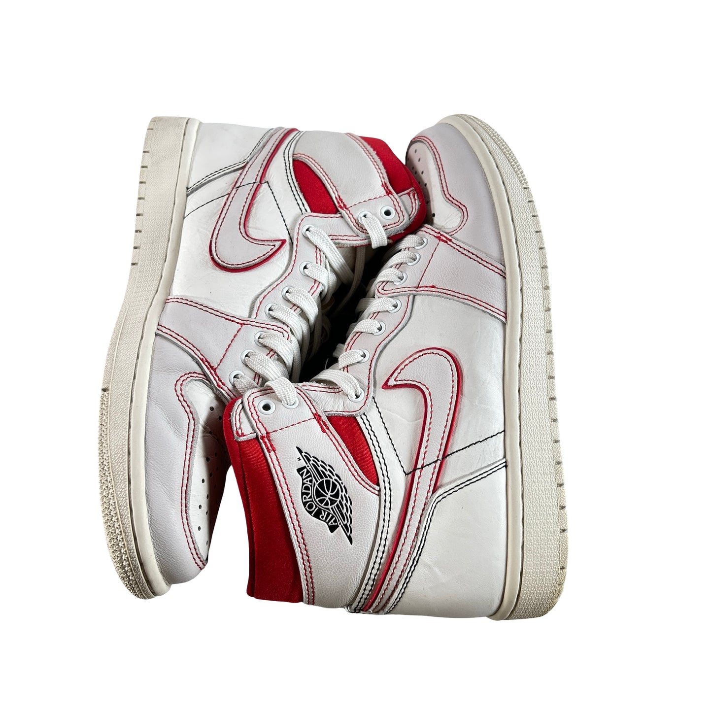 555088 160 Jordan 1 Retro High Phantom Gym Red [USED] - 8 M (Used)