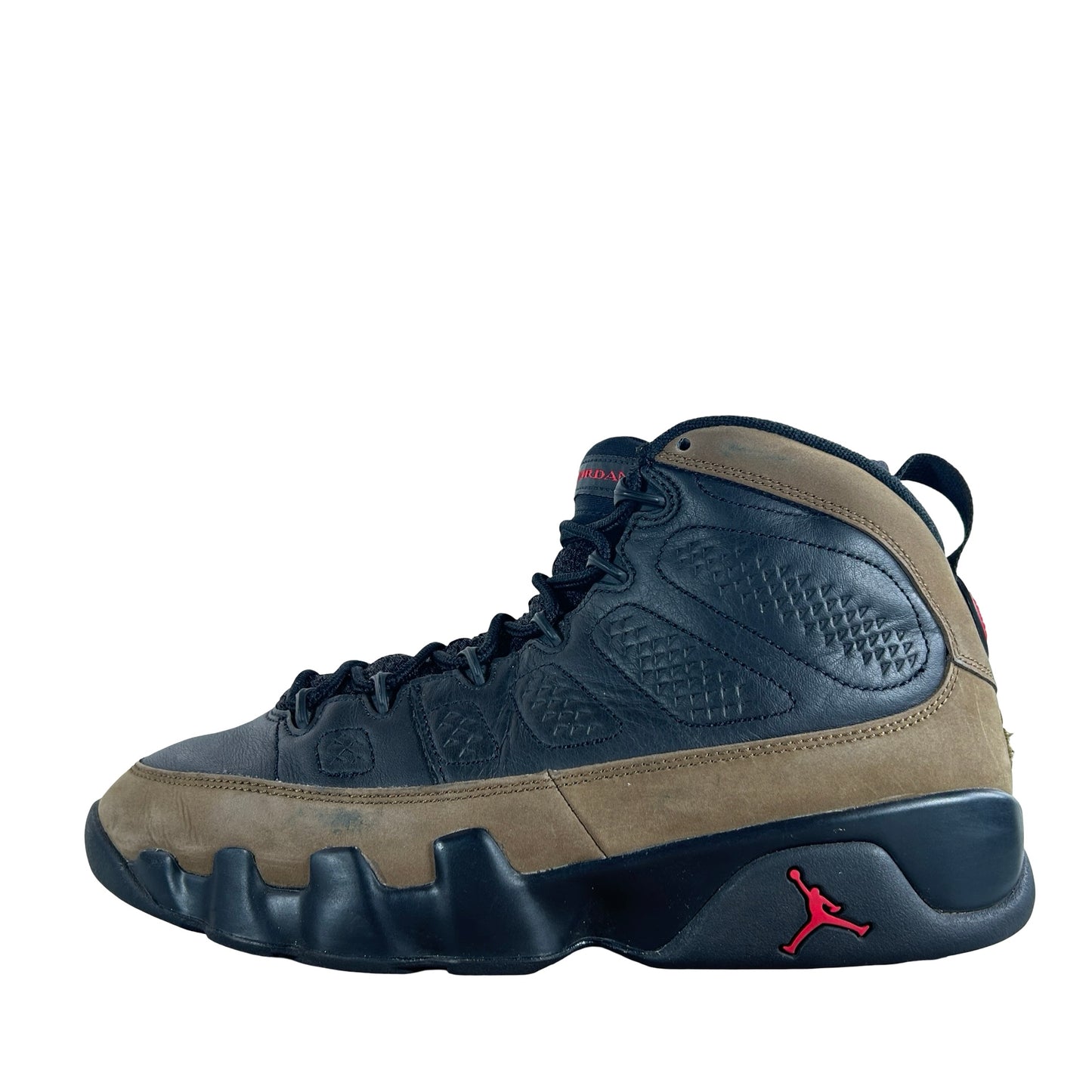 HV4794 030 Air Jordan 9 Retro Olive (2024) [USED] - 9 M (Used2) (No Box2)