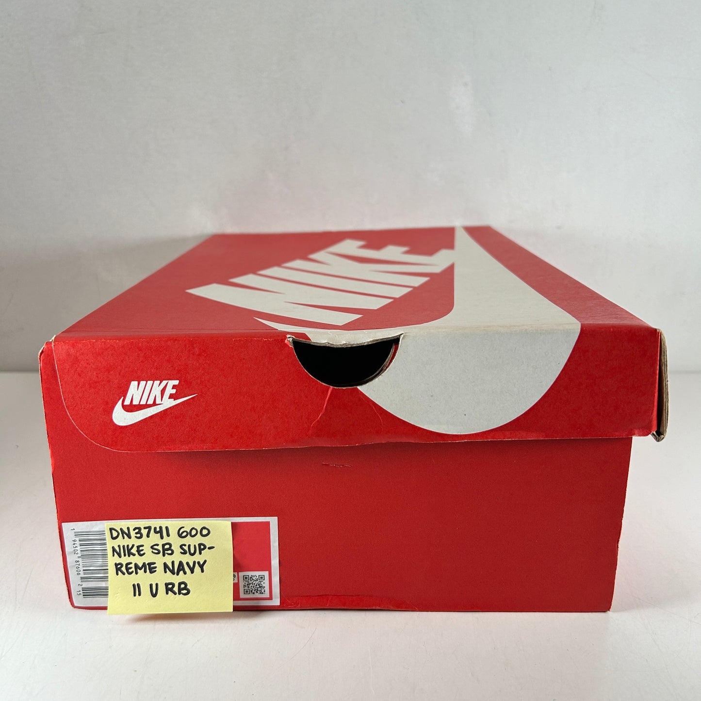 DN3741 600 Nike SB Dunk High Supreme By Any Means Navy [USED] - 11 M (Used) (Replace Box)