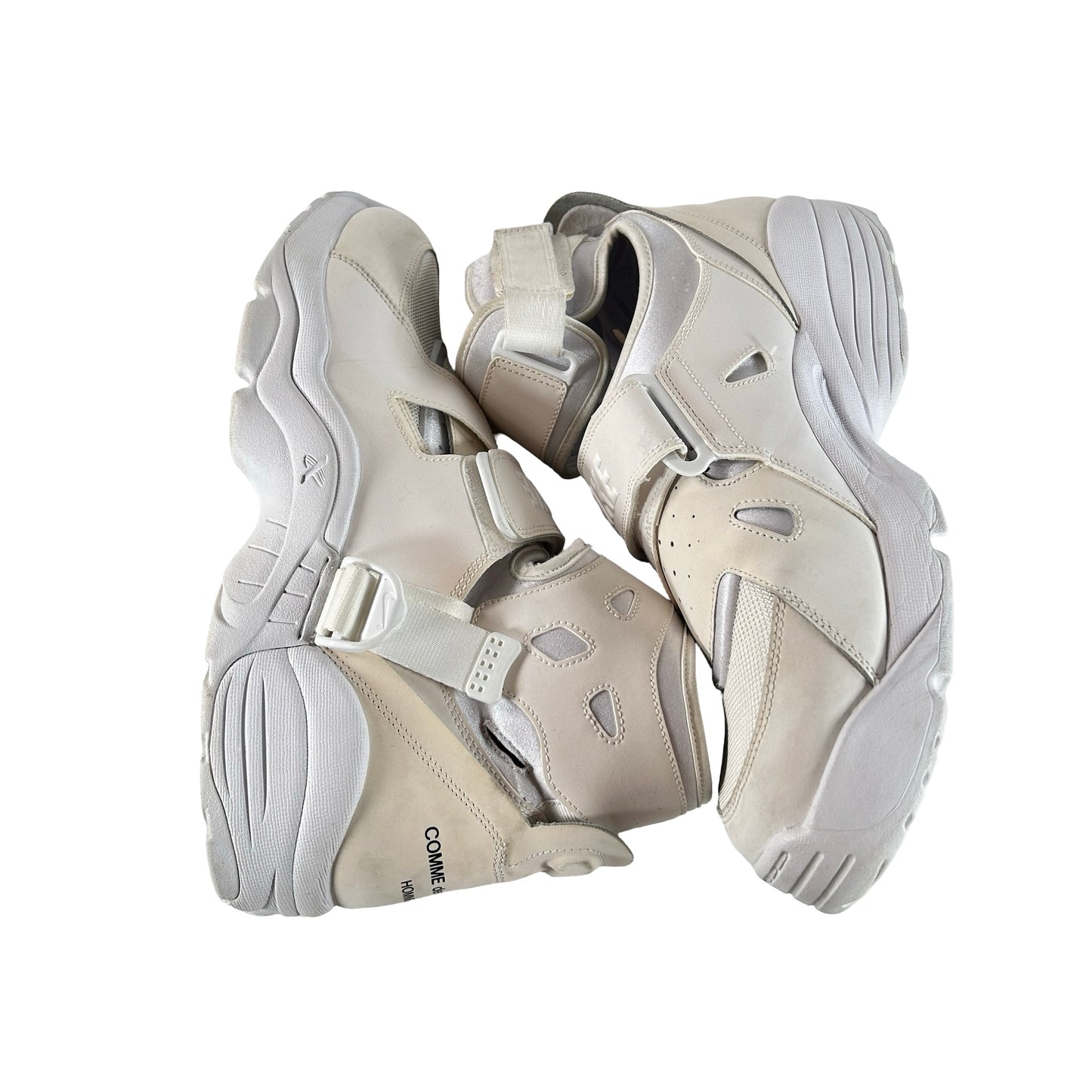 DH0199 100 Nike Air Carnivore Comme des Garcons Homme Plus White [USED] - 12 M (Used) (No Box)