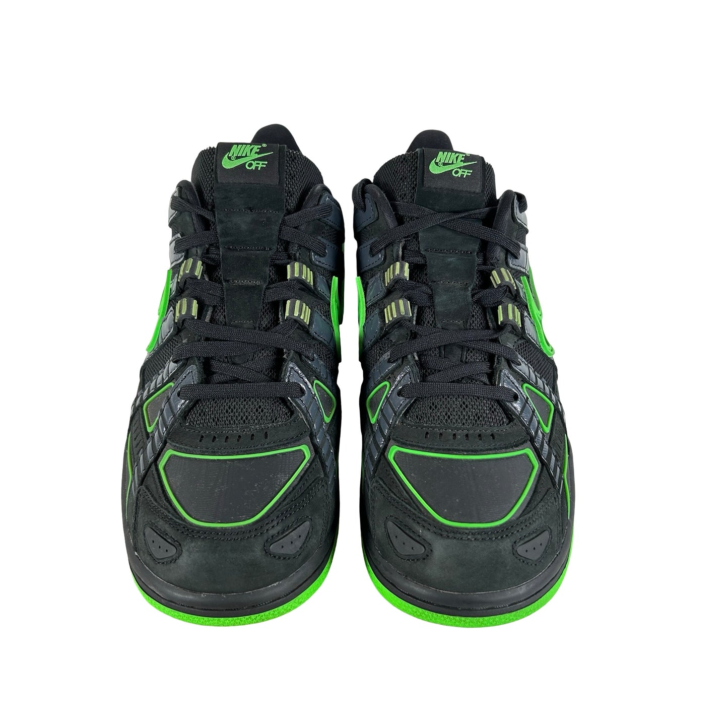 CU6015 001 Nike Air Rubber Dunk Off-White Green Strike [USED] - 10 M (Used2)
