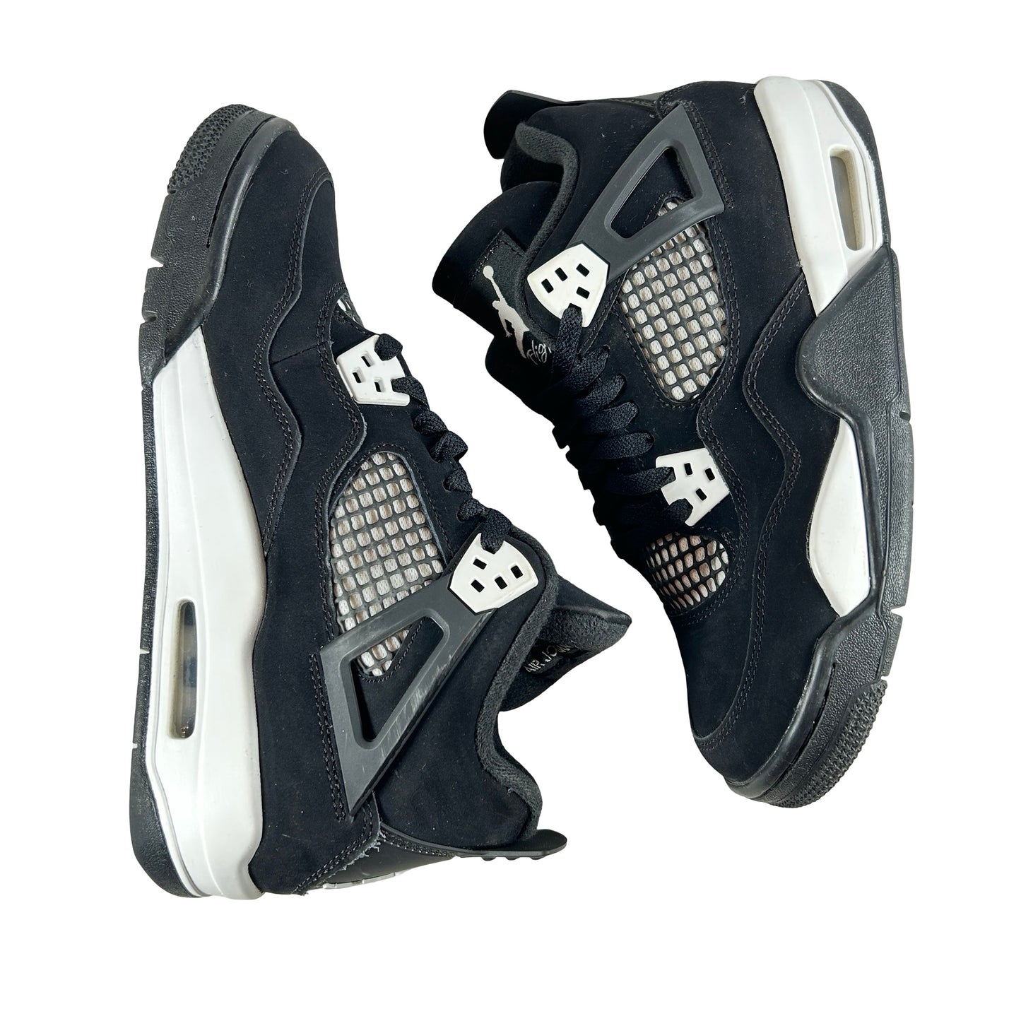 FQ8213 001 Jordan 4 Retro White Thunder (GS) [USED] - 6.5 Y (Used)