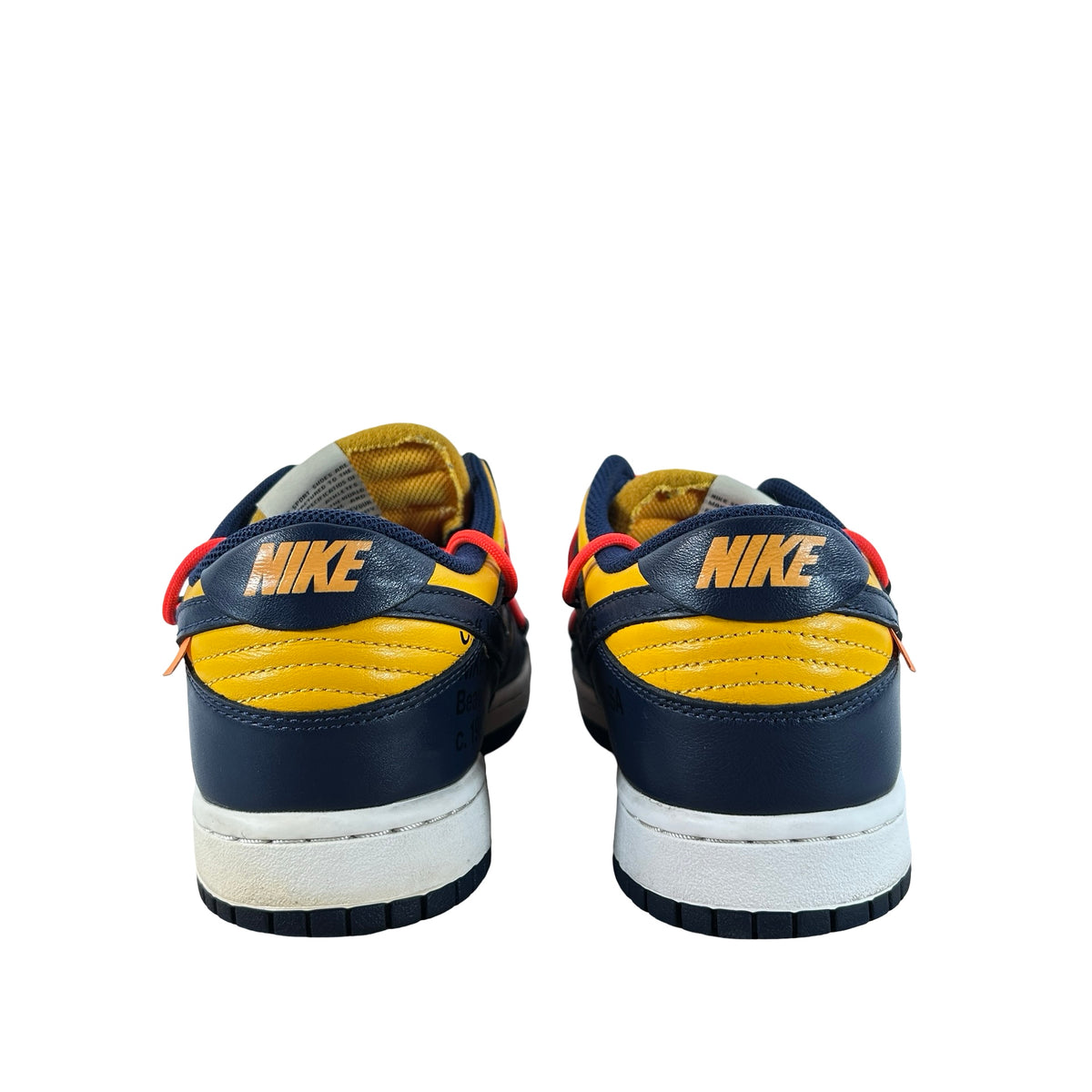 CT0856 700 Dunk Low Off-White University Gold [USED] - 8 M (Used)