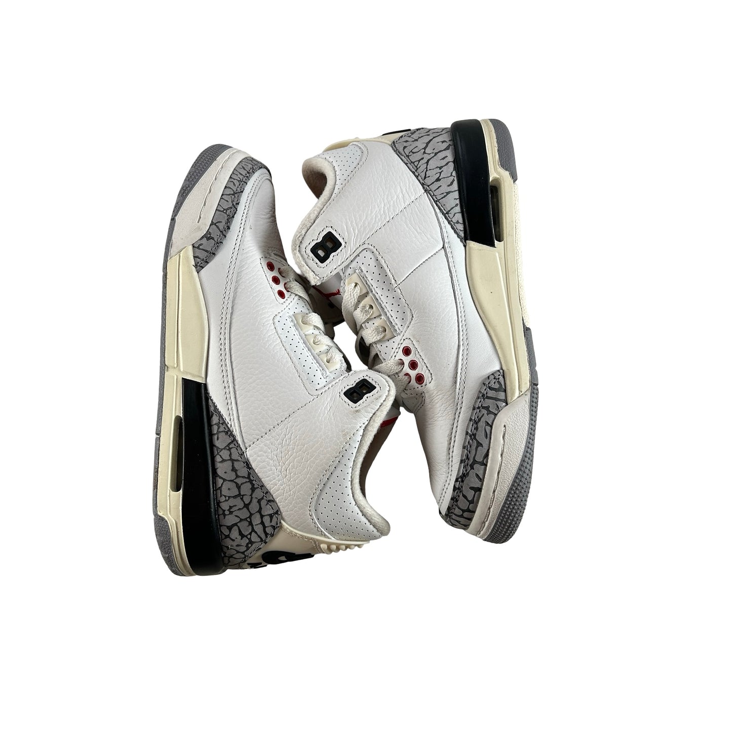 DM0967 100 Jordan 3 Retro White Cement Reimagined (GS) [USED] - 4 Y (Used3)