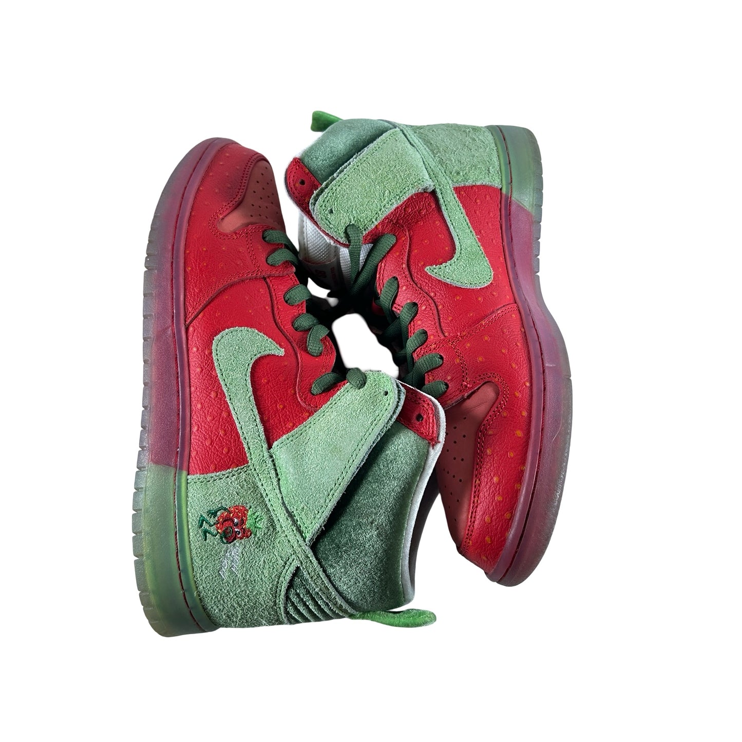 CW7093 600 Nike SB Dunk High Strawberry Cough [USED] - 11 M (Used)