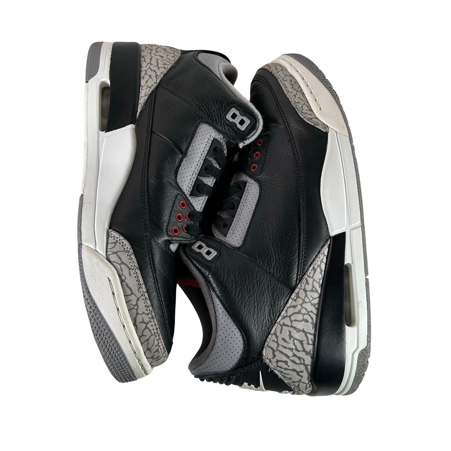 DN3707 010 Jordan 3 Retro Black Cement Reimagined (2024) [USED] - 10 M (Used21)