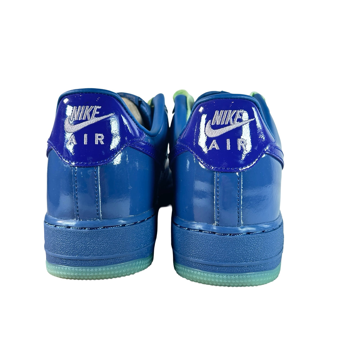 IO4489 400 Nike Air Force 1 Low Patent Leather Mystic Navy Grape Ice [USED] - 11.5 M (Used2)