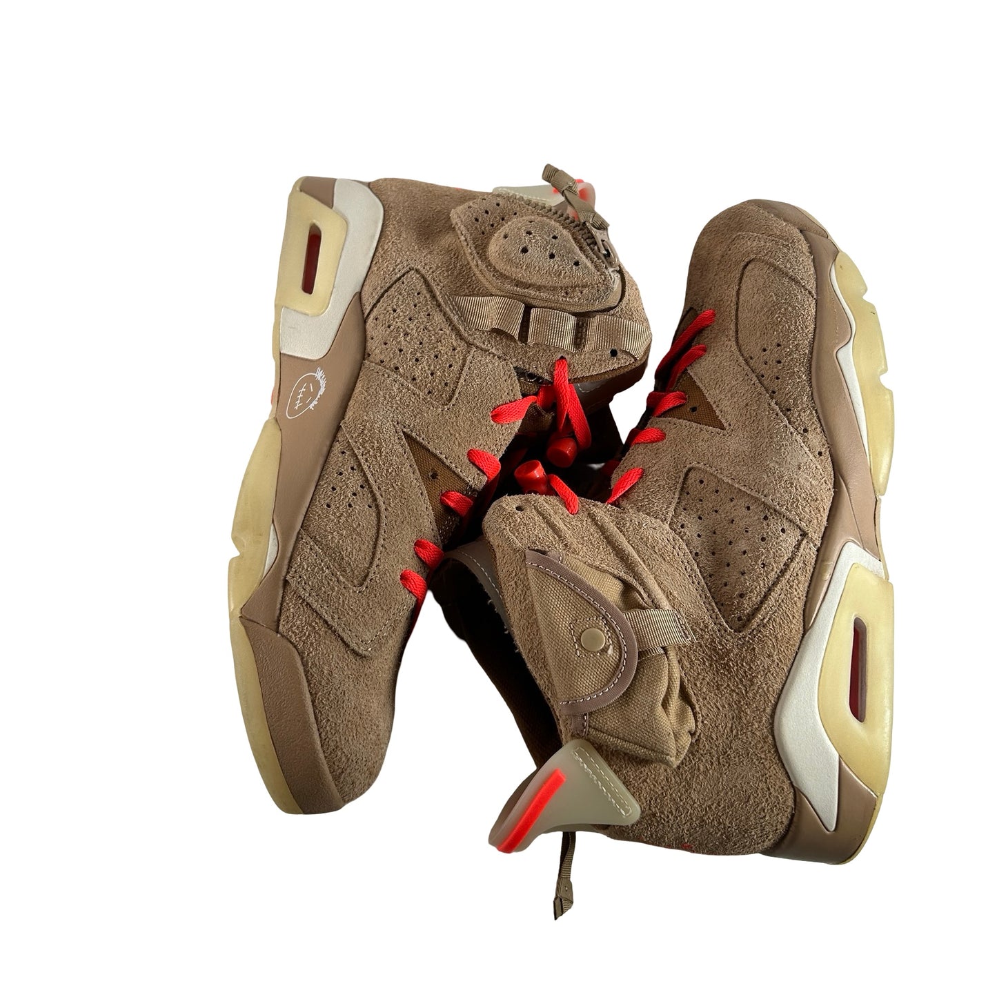 DH0690 200 Jordan 6 Retro Travis Scott British Khaki [USED] - 10.5 M (Used6)