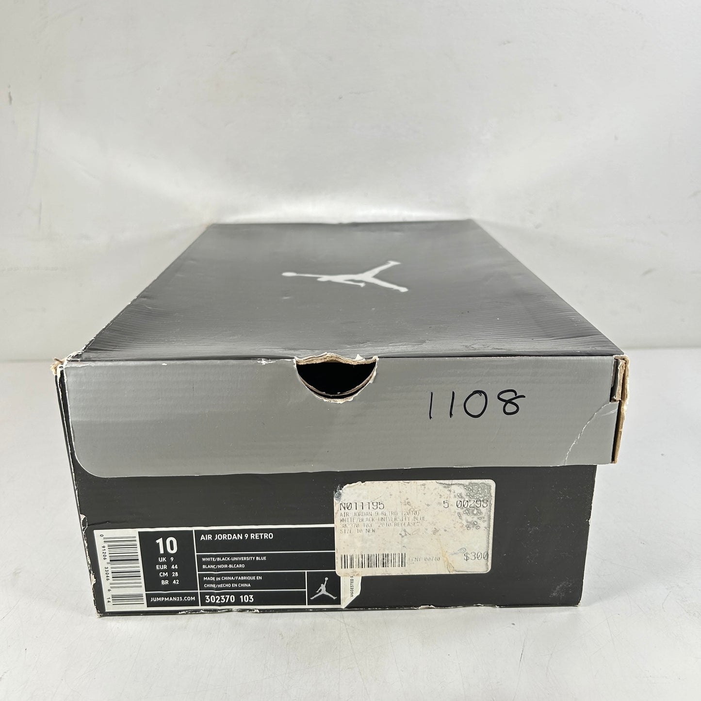 302370 103 Jordan 9 Retro Polvo