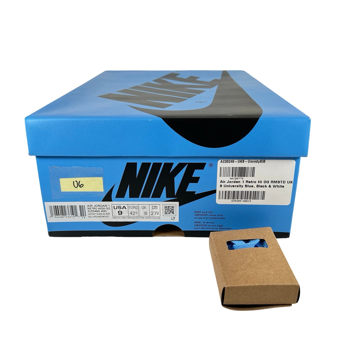 DZ5485 400 Jordan 1 Retro High OG UNC Toe [USED] - 9 M (Used6)