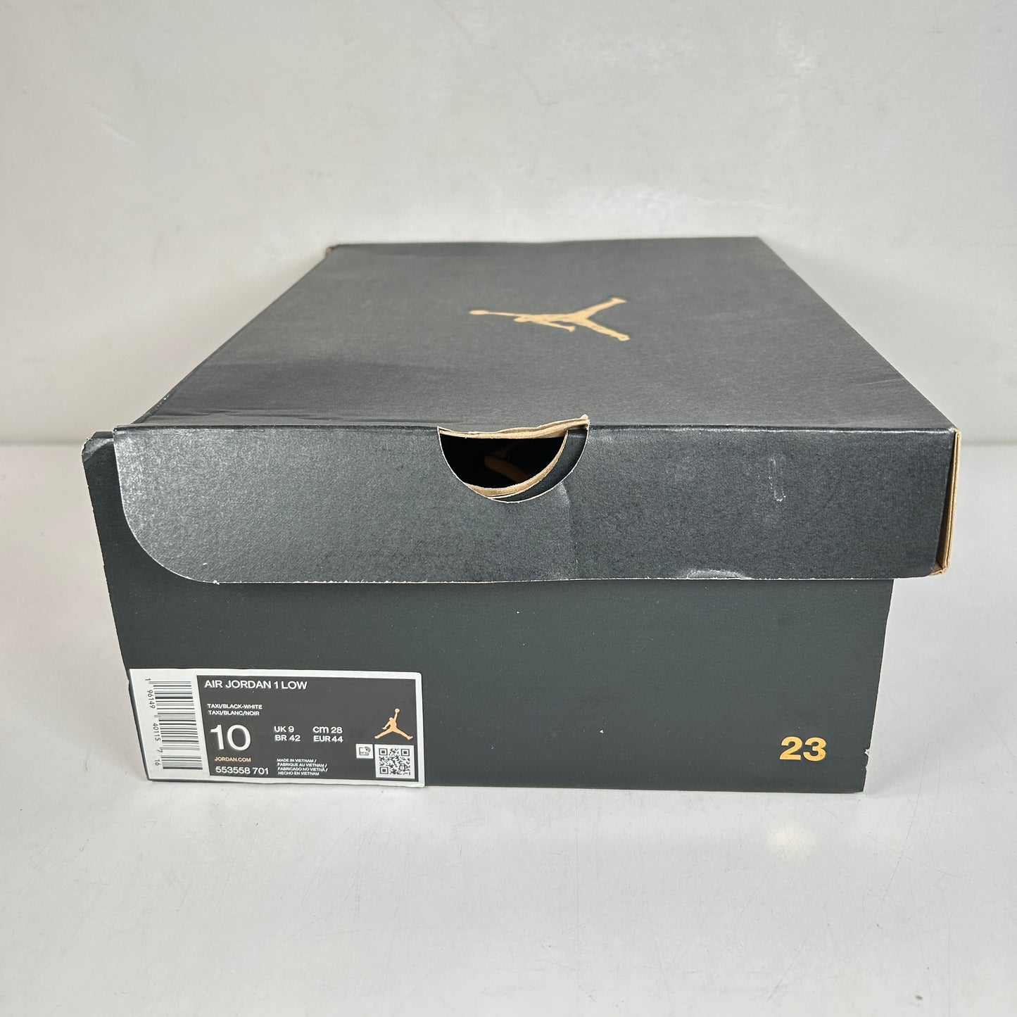 553558 701 Jordan 1 Low Taxi [USED] - 10 M (Used)