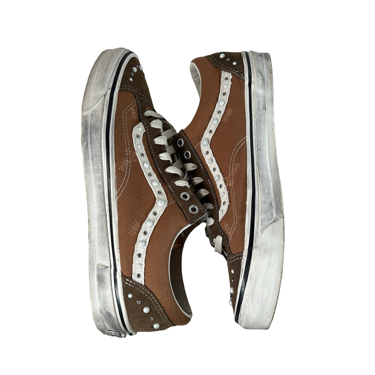 VN000E8VFST Vans LX Old Skool 36 Pearlized Pack Vintage Cocoa Brown [USED] - 13 M (Used2)