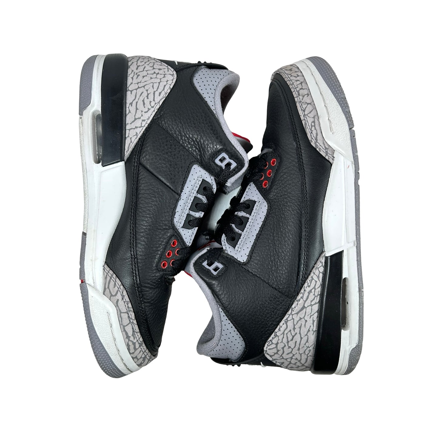 DM0967 010 Jordan 3 Retro Black Cement (2024) (GS) [USED] - 5Y (Used3)