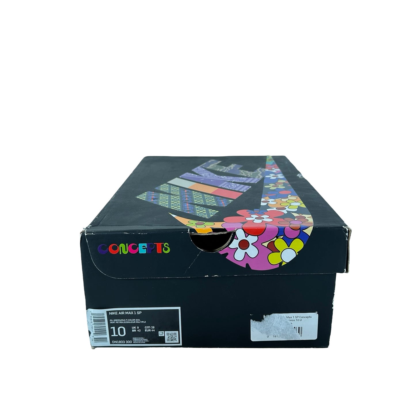 DN1803 300 Nike Air Max 1 Concepts Denim Olive Canvas [USED] - 10 M (Used)