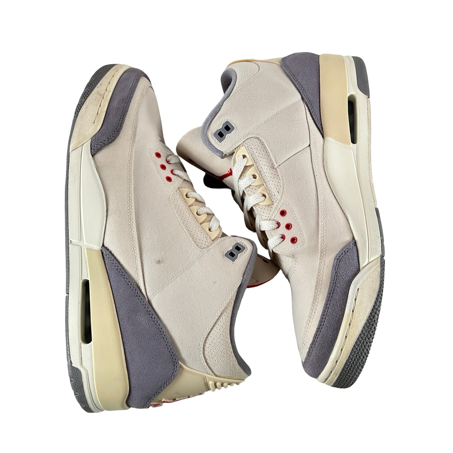 DH7139 100 Jordan 3 Retro Muslin [USED] - 13 M (Used) (Replace Box)