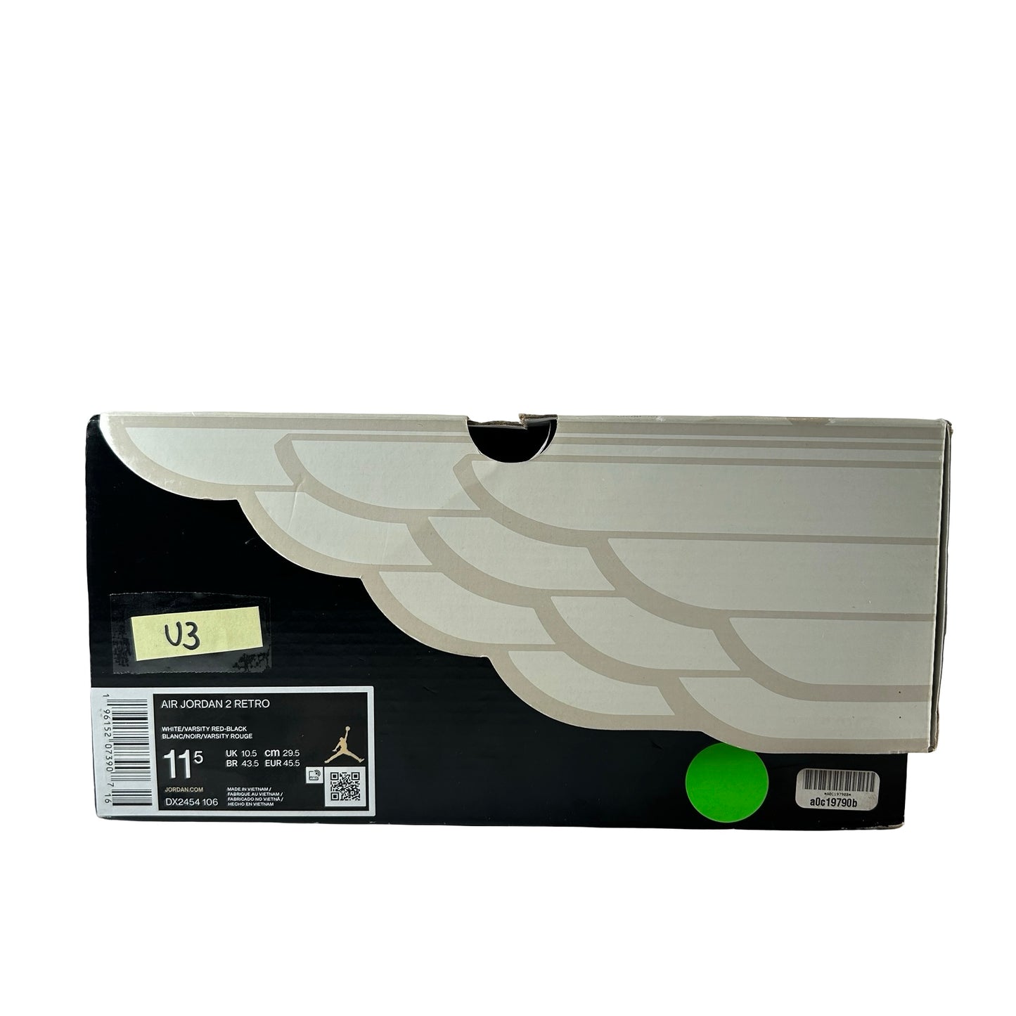 DX2454 106 Jordan 2 Retro OG Chicago (2022) [USED] - 11.5 M (Used3)