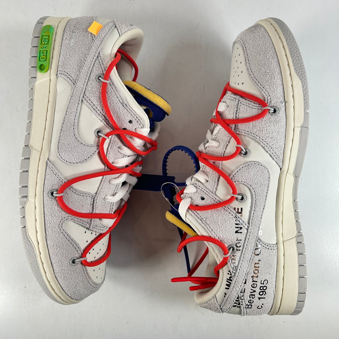 DJ0950 110 Nike Dunk Low Off-White Lot 13 - 8.5 M (VNDS)