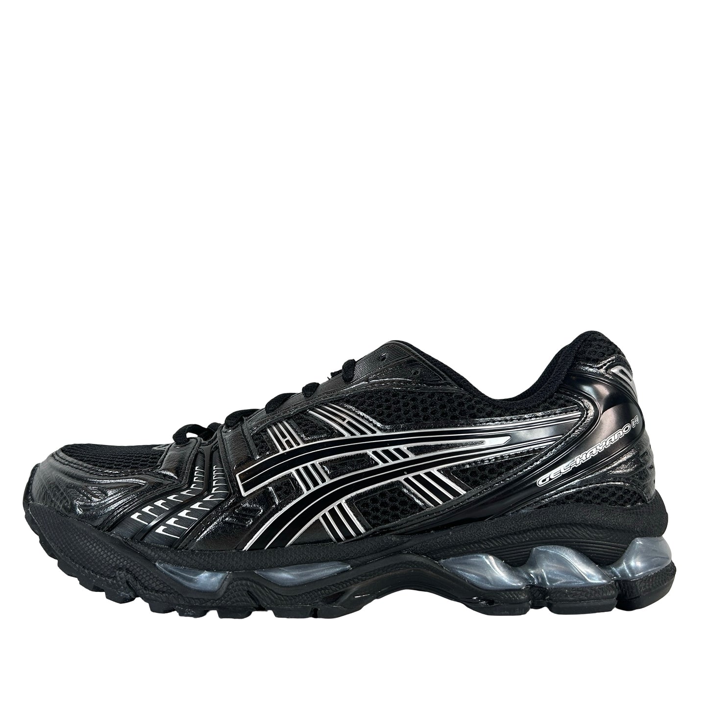 1201A019 006 ASICS Gel-Kayano 14 Black Pure Silver [USED] - 8.5 M (Used3)