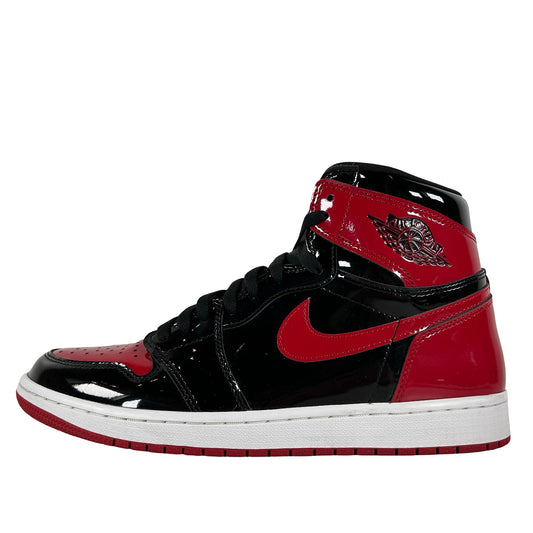 555088 063 Jordan 1 Retro High OG Patent Bred [USED] - 11 M (Used8)