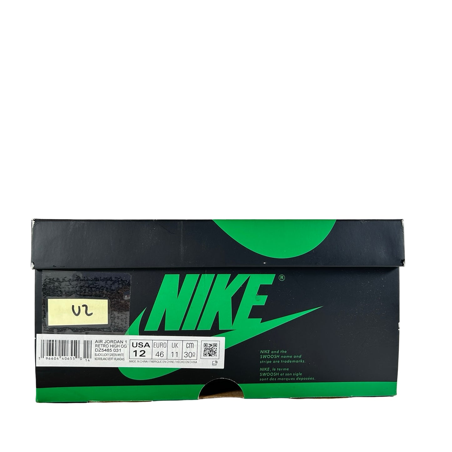 DZ5485 031 Jordan 1 Retro High OG Lucky Green [USED] - 12 M (Used2)