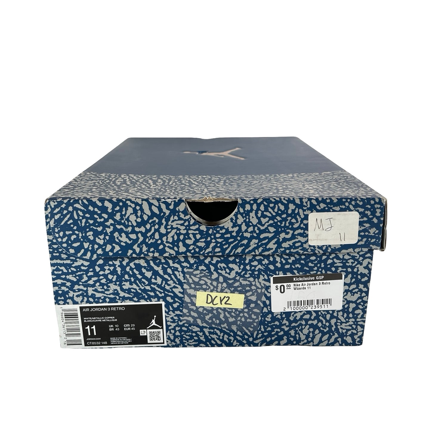 CT8532 148 Jordan 3 Retro Wizards [CONDITIONAL] - 11 M (Yellowing3)