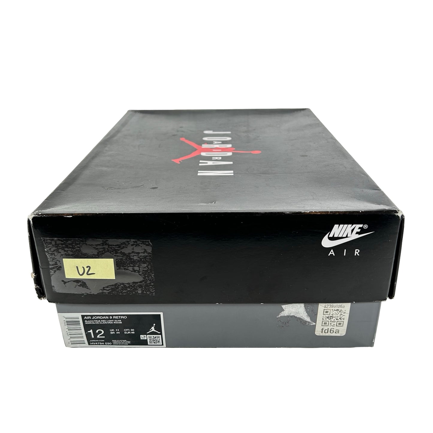 HV4794 030 Air Jordan 9 Retro Olive (2024) [USED] - 12 M (Used2)