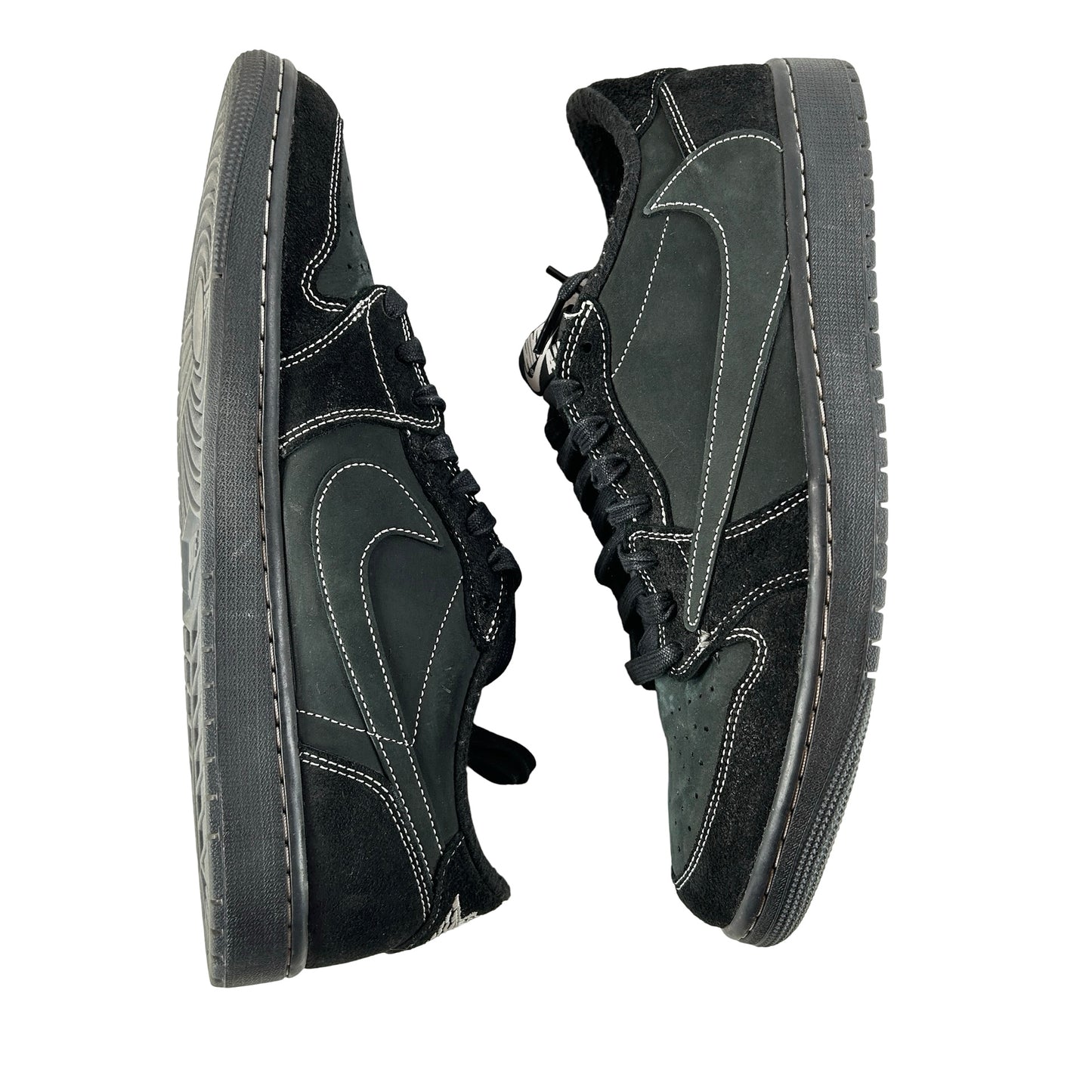 DM7866 001 Jordan 1 Retro Low OG SP Travis Scott Black Phantom [USED] - 13 M (Used) (No Box)