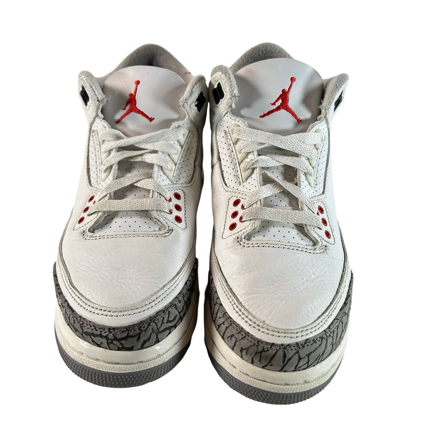 DM0967 100 Jordan 3 Retro White Cement Reimagined (GS) [USED] - 6 Y (Used4)