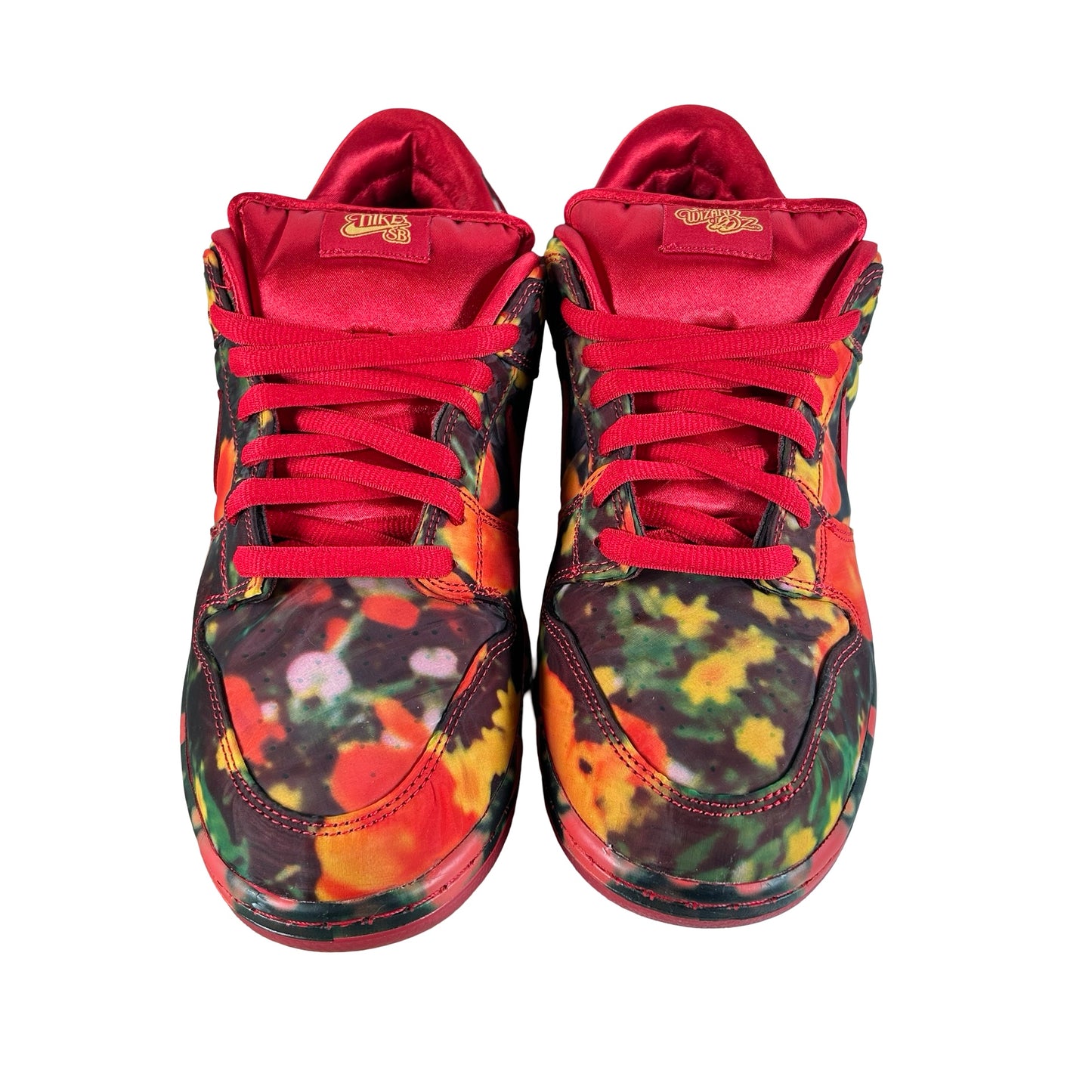 FZ1291 600 Nike SB Dunk Low The Wizard of Oz Poppy Field [USED] - 12 M (Used2)
