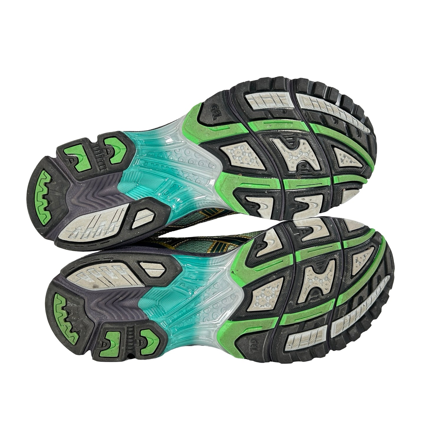 1203A639 300 ASICS Gel-Kayano 14 P. Andrade Gradation Green [USED] - 10 M (Used)
