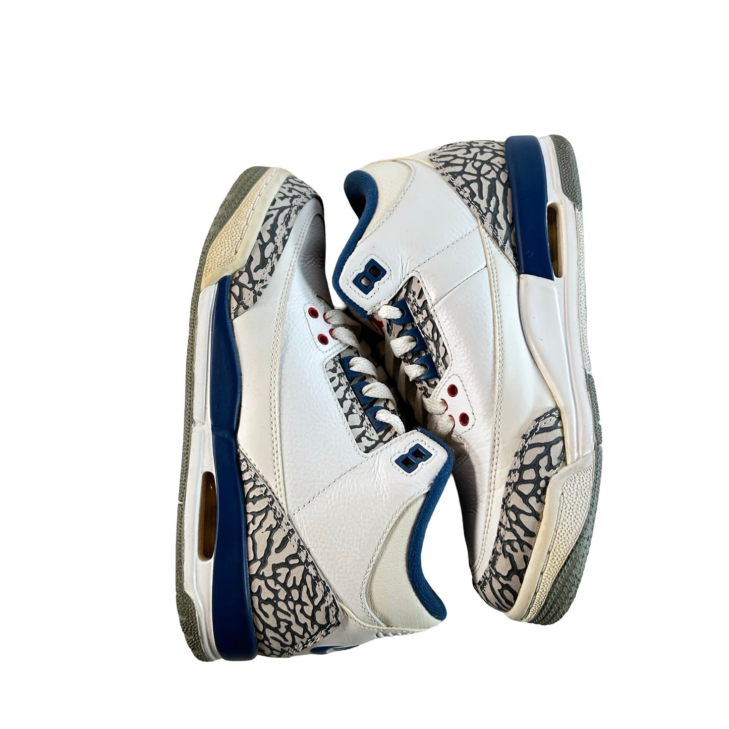 854261 106 Jordan 3 Retro True Blue (2016) GS [USED] - 4 Y (Used) (No Box)